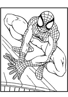 coloriage-spiderman