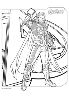 coloriage-thor