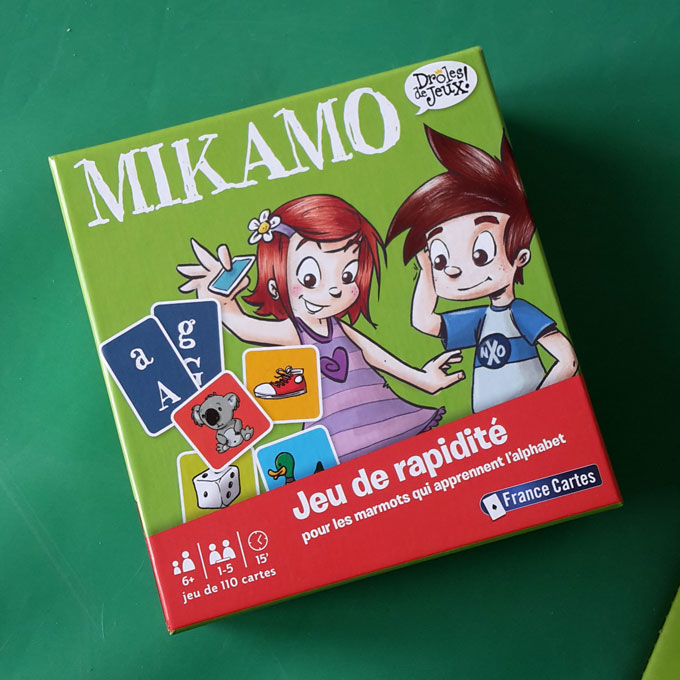 Mikamo : un jeu de rapidité, pour les enfants qui apprennent l